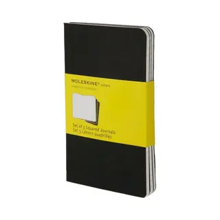 Moleskine Cahier Notizbuch 80 Blätter Schwarz