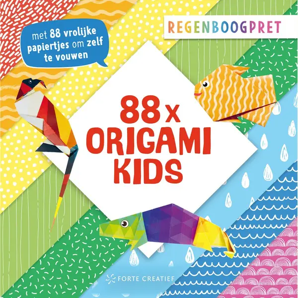 88x Origami Kids - Regenboogpret thumbnail