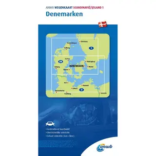 Wegenkaart- Denmark Road Map