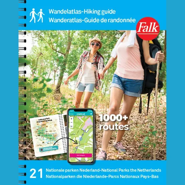 Wandelgids - Falk Wandelatlas Nederland thumbnail