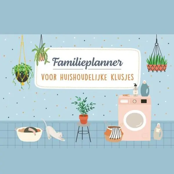 Familieplanner Voor Huishoudelijke Klusjes - A4 thumbnail