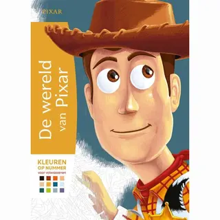 Deltas De Wereld Van Pixar Kleuren Op Nummer Voor Volwassenen
