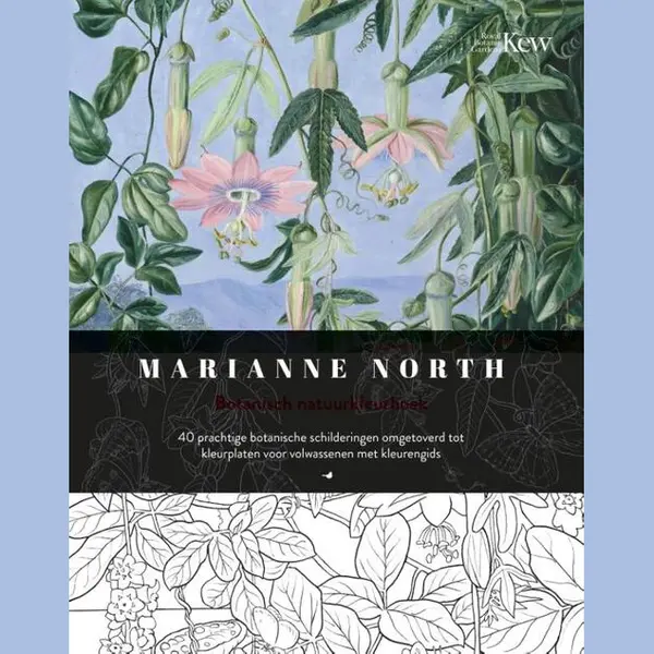 Marianne North Botanisch Natuurkleurboek thumbnail