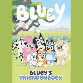 Vriendenboek - Bluey - Creatief Vriendenboek Voor Kinderen
