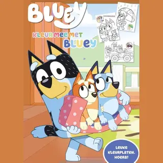 Bluey - Kleur Mee Met Bluey