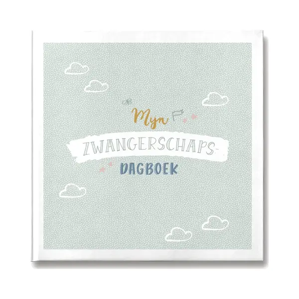 Maan Amsterdam Zwangerschapsdagboek - Mint - Unisex thumbnail