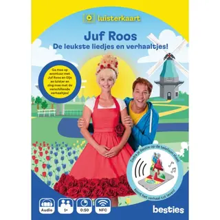 Juf Roos Luisterkaart Besties - De Leukste Liedjes En Verhaaltjes - Luisterboek Kinderen Nederlands