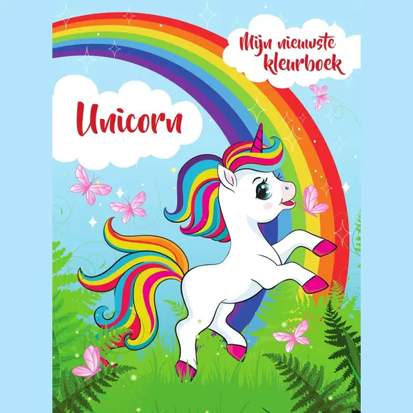 Mijn Nieuwste Kleurboek Unicorn A4 thumbnail