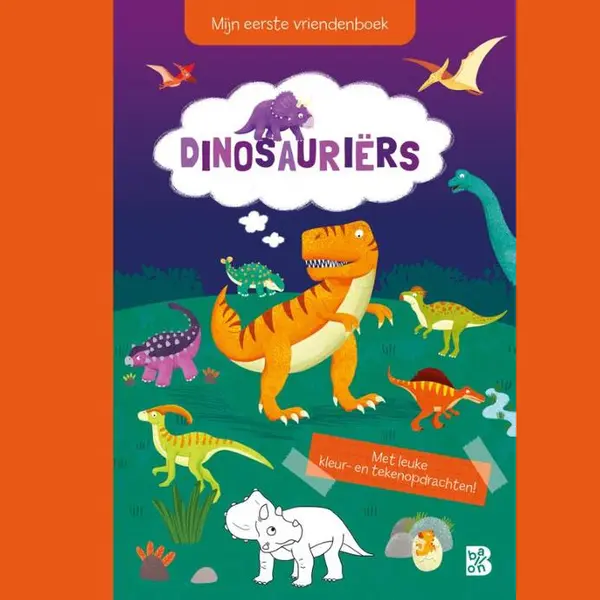 Mijn Eerste Vriendenboek - Dinosauriers thumbnail