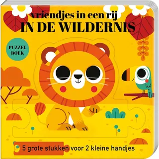 Leesvriendje Sam Puzzelboeken In Een Rij - In De Wildernis