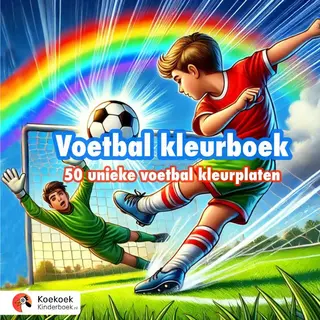 Voetbal Kleurboek Voor Kinderen