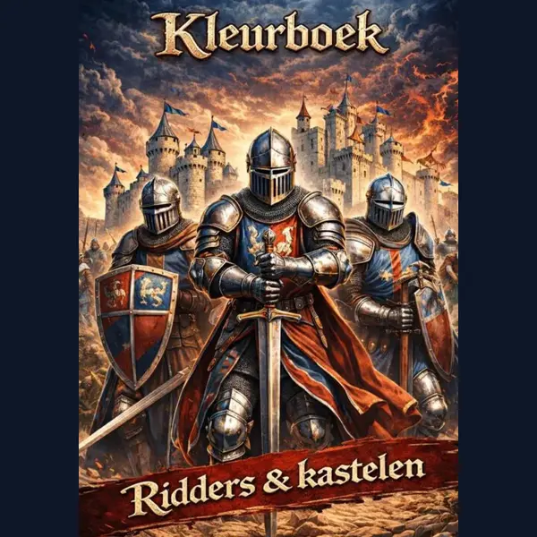 Kleurboek, Ridders & Kastelen thumbnail