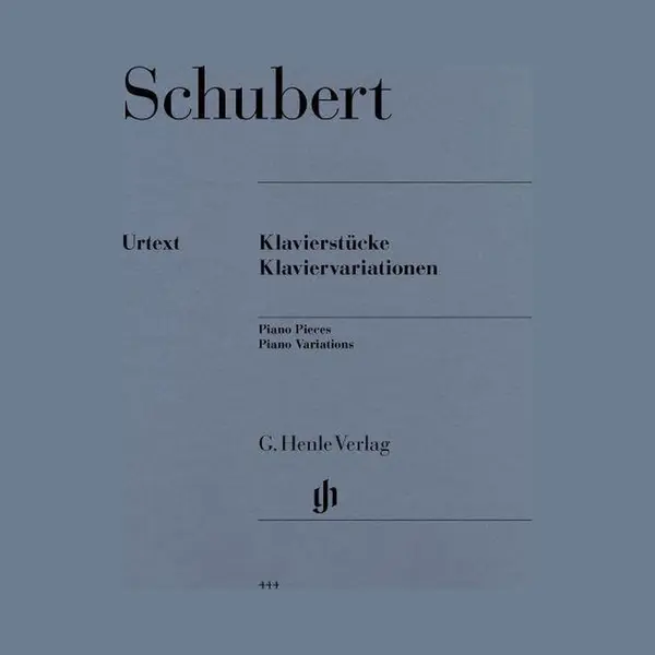 Henle G. Verlag Schubert Franz - Klavierstücke - Klaviervariationen thumbnail