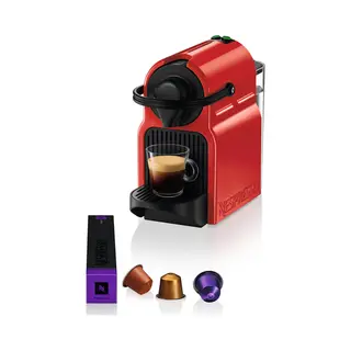 Nespresso Inissia XN100510 Maschine Mit Kapseln Von Krups - Rot