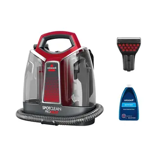 Bissell SpotClean ProHeat tapijtreiniger Handheld Diep Rood, Titanium