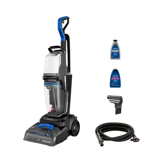 Bissell PowerWash HydroSteam tapijtreiniger Achterlopen Diep Zwart, Blauw, Titanium