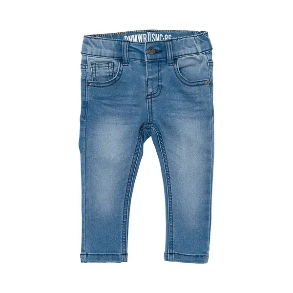 Babylook Fashion Babylook Jog Jeans Dobby Denim Light Blue Maat 68 thumbnail