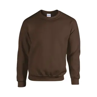 Gildan - Heavy Blend Unisex Sweater - Dark Chocolate Maat L