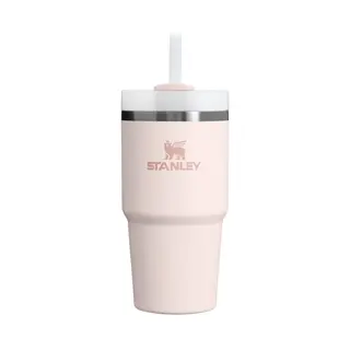 Stanley Quencher Thermobecher Mit Strohhalm, Rosenquarz, 0, 60 L