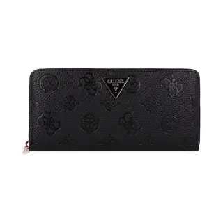 Guess, Vrouwen, Portemonnee, Cresidia Geldbörse 20.5 Cm, Zwart