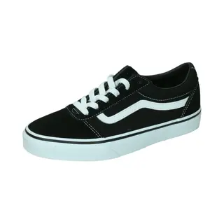 Vans Unisex Kinder Ward Sneaker Ward Trainers, (Suede/Canvas) Black/White, 30 Eu
