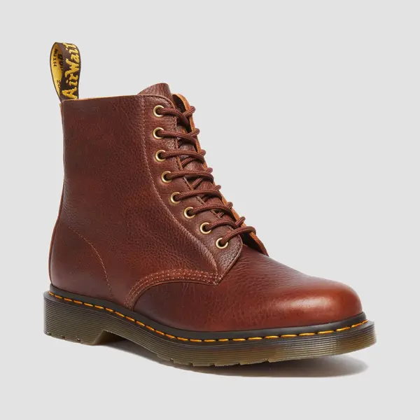 Dr. Martens 1460 Pascal Ambassador Leder Schnürstiefel In Braun, Größe, 36 thumbnail