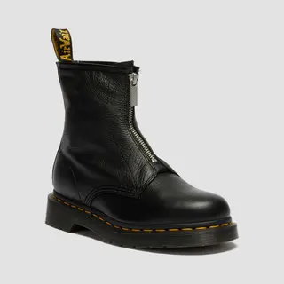 Dr. Martens 1460 Soft Leder Stiefel Mit Reissverschluss In Schwarz, Größe, 36