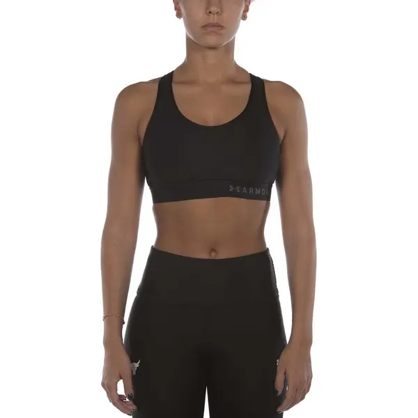 Under Armour Mid Keyhole Fitness Beha Dames - Maat Xs thumbnail