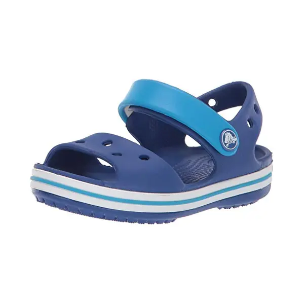 Crocs Unisex Kinder Crocband Sandal Kids Sandalen, Cerulean Blue/Ocean, 32/33 Eu thumbnail