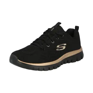 Skechers Sneakers Laag 'Graceful Get Connected' Goud / Zwart
