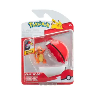 Pokémon Clip 'N' Go Set Charmander With Pokéball