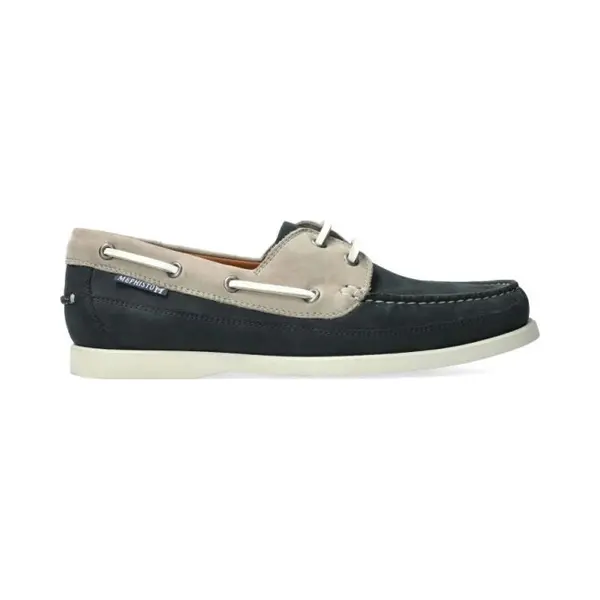 Mephisto Boating - Heren Veterschoen - Blauw - Maat 47 (Eu) 12 (Uk) thumbnail