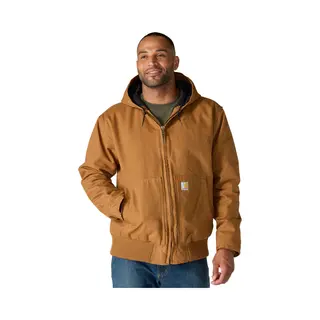 Carhartt Herren Active Jacket J130 Arbeitsoberkleidung, Carhartt Braun, S
