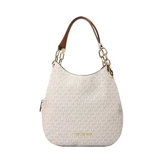 Michael Michael Kors Schoudertas 'Lillie' Crème / Donkerbeige / Karamel