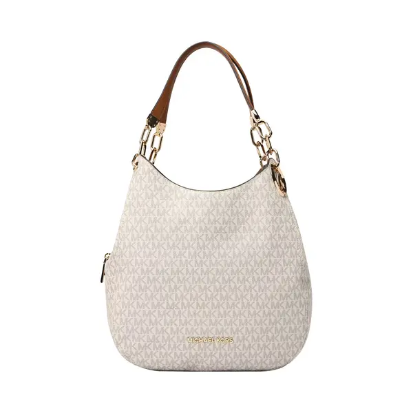 Michael Michael Kors Schoudertas 'Lillie' Crème / Donkerbeige / Karamel thumbnail