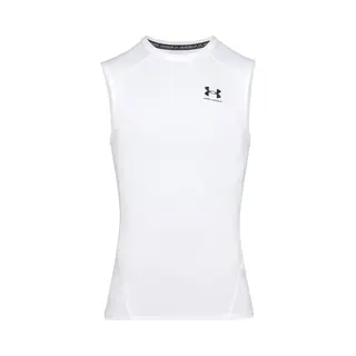 Under Armour Heatgear Tank Top Men White, Size, Xxl