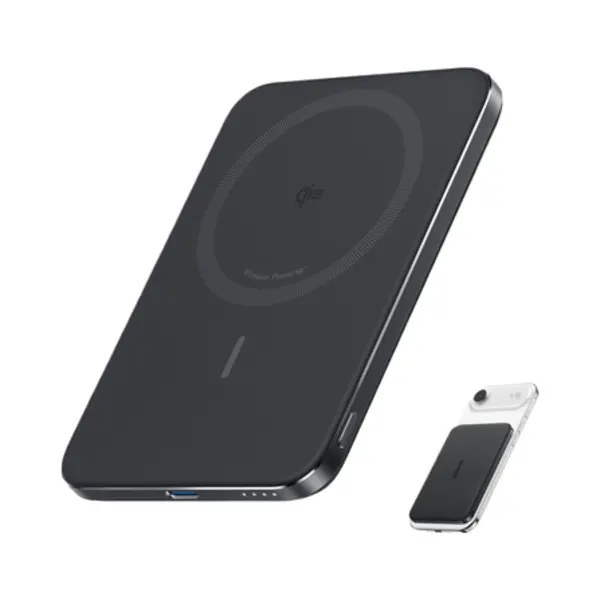 Anker A1665 5000 mAh Kabelloses Aufladen Schwarz thumbnail