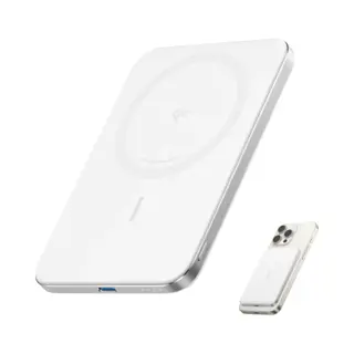 Anker Nano Powerbank (5K, Magnetisch, Slim) Weiß