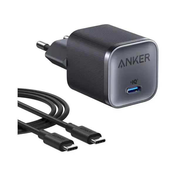 Anker er Nano Charger (45W 1C) Black Netzteil & Spannungsumwandler Schwarz thumbnail