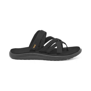 Women's Teva Voya Zillesa Sandals In Mahani Black, Size 3