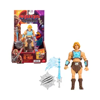 Masters of the Universe He-Man met Powerzwaard, 14 cm, met draai- en loslaatfunctie