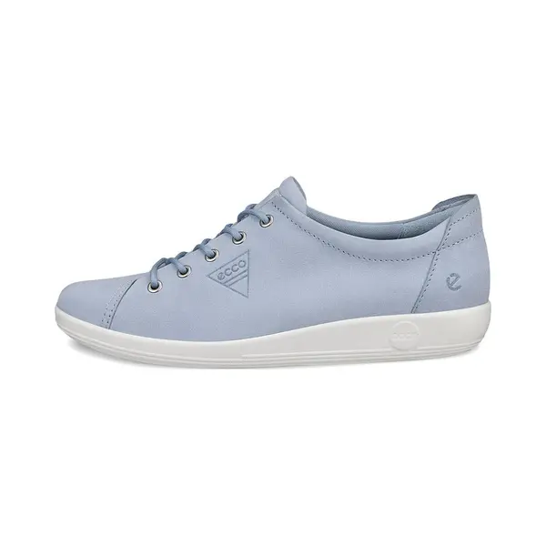 Ecco, Vrouwen, Lace-Ups, Soft 2.0 Dames Sneaker - Blue - Maat 38, Blauw, (38) thumbnail