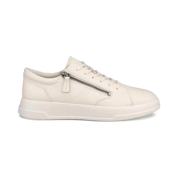 Ecco Move - Maat 41 - Beige / Roze - Rits - Leren Sneakers Dames thumbnail