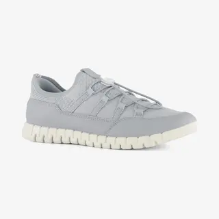 Ecco Gruuv Lite W Limestone Leren Dames Sneakers Blauw - Maat 42 - Uitneembare Zool