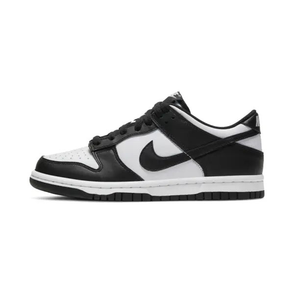 Nike Dunk Low "Panda" Juniors, Wit thumbnail
