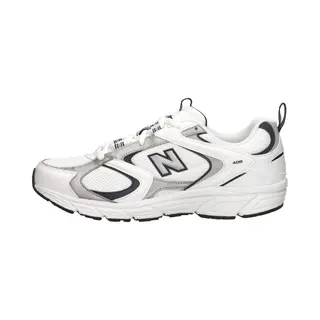 New Balance Baskets 408 Pour Homme, White Black, 42 Eu