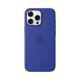 Apple iPhone 16 Pro Max Silikon Case mit MagSafe – Ultramarin