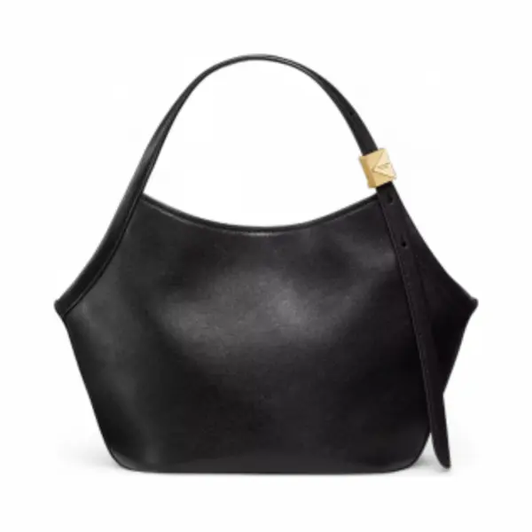 Kate Spade For Woman. KN091 Deco Small Tulip Bag Black (Osfa), Casual, Leather thumbnail