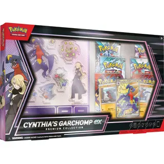 Pokémon Premium Collection – Cynthia’s Garchomp Ex – Verzamelbox Met Boosters