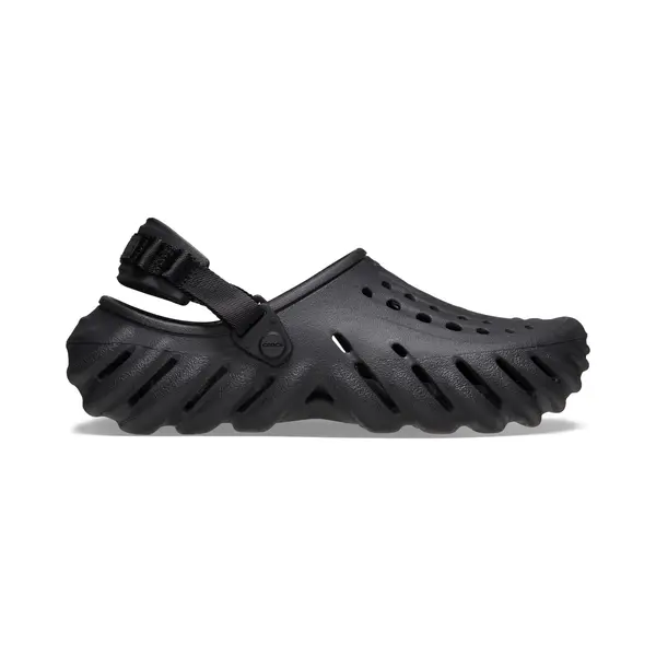 Crocs Unisex Echo Clog - Black - M8W9 thumbnail